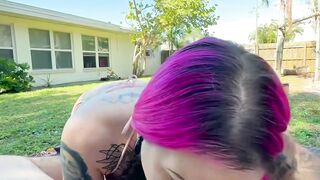 Crazy Sexy Bj Inside The Shade - Lady Lazarus & Cock Wolff