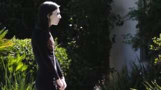 BlackCockLove.com - Dirty skinny slut Ariel Grace gets big load of jizz on her face
