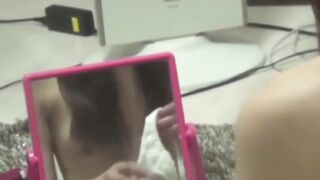 NipponSexTV.com - Japanese amateur teen captured exploring her pussy solo