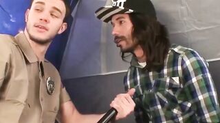 RealAltGuys.com - Bearded alt homosexual gets toyed and ass drilled by a cop and orga