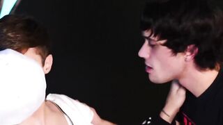 TwinkStrokes.com - Amateur twinks enjoy hot butt fucking in steamy threesome
