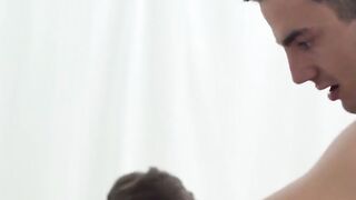 SayUncleNetwork.com - Twink spitroasted rough during hardcore threeway banging