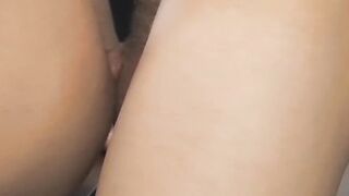 Smooth twink Alex Dade rides rock hard cock during recess
