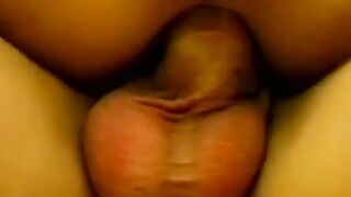 Tanned young men engage in ass pounding threesome