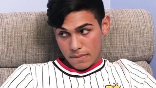 FamilyPornSite.com - Young twink's passionate threesome with stepdad's raw cock