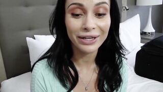 Dude slams his busty stepmom while she moans orgasmically