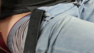 ForeskinFever.com - Blonde twink plays with his cock and foreskin on the couch in ecs