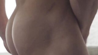 MaskXXX.com - Hot blond ripped hunk's couch tugging session with passion