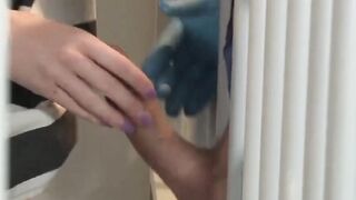 Nasty little ginger whore loves riding fat juicy cock with enthusiasm