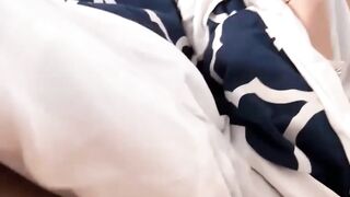 Waking up next to Tiny Redhead Art Girl