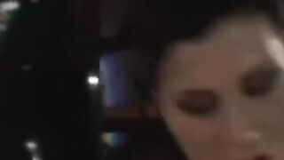 PussyCatsLatex.com - Redhead dominatrix's strapon torment and fuck of bound sub