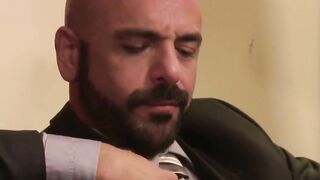 MaleIcons.com - Dirk Caber and Adam Russo's aggressive mutual anal destruction on the