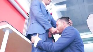 PlayingMen.com - Damon Heart drills new assistant Franky Fox's wet hole