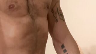 MaleIcons.com - Big Daddy Adam Russo loves jerking cock while plowed
