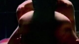 RetroDudes.com - Sculpted blonde Joe Dietrich shows off his body and jerks in front o