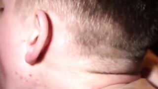 Tattoed stud loves fucking and sucking cocks while being in between