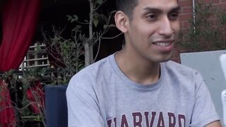 BreedingLatino.com - After drinks outside these two twinks have hot raw sex