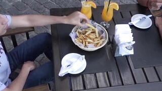 BreedingLatino.com - After drinks outside these two twinks have hot raw sex