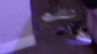 Fraternity hunks jerks off and barebacks a twink