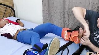 PinoyBoys.com - Russel loves being held in bondage and fucked intensely