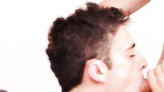 TwinkStrokes.com - Young twink bottom rimmed and fucked raw by horny top