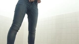 Japanese are caught on tape while pissing in public toilet