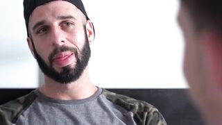 SayUncleNetwork.com - Tattooed stepdad bareback fucks his naughty twink stepson with