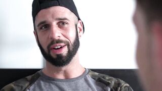 SayUncleNetwork.com - Tattooed stepdad bareback fucks his naughty twink stepson with