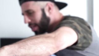 SayUncleNetwork.com - Tattooed stepdad bareback fucks his naughty twink stepson with