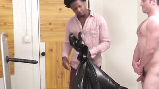 SayUncleNetwork.com - Hunk Michael Boston explodes from Bama Romello's relentless ass