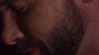 PlayingMen.com - Elegant stud spreads coworker's butt and pounds it hard with intense