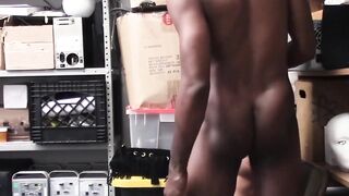 BoyPunish.com - Young perp's raw, hard punishment fucking by a big-cocked black guard