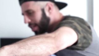 MyCreepyDad.com - Seductive stepson's deep throat blowjob and raw doggy style with hu