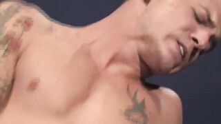 FalconsXXX.com - Two gays in a wild, bareback fucking session with intense anal actio