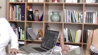 MatureLacey.com - English GILF Lacey Starr's big black cock stuffing and creampie