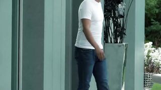 21Innocent.com - Mona Blue relishes intense sex and swallows jock Kristof Cale's cum