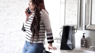 Crazy Sexy fit Goddess Savanah Storm pays her fiancé's debt