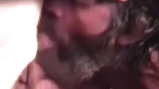MenWorkinXXX.com - Rugged Glen masturbates his big cock with intense passion