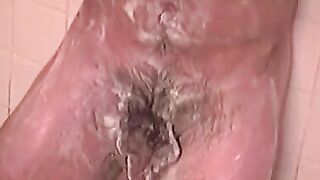 MenWorkinXXX.com - Rugged Glen masturbates his big cock with intense passion