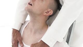 Young Shepard stretched his hole for his Masters big cock