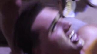 Stimulated stud bangs a group of men hard and fast