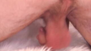 SwingYourBalls.com - Cosplay twink presents big balls then tugs his throbbing shaft