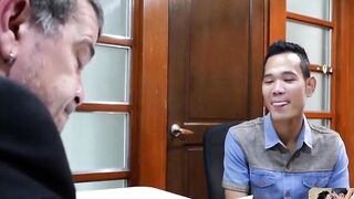 PinoyBoys.com - Sexy cute Asian Joshua offers his horny ass for a job