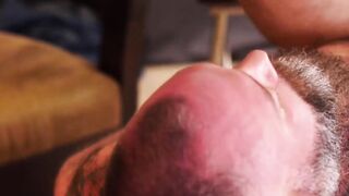 HardcoreBears.com - Bear enjoys sucking on dick before taking it in the butthole deep