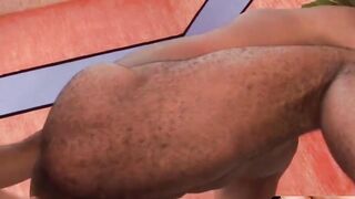 MachoIO.com - Latino guy bareback fucks his buffed cute boyfriend hard