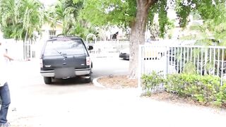 Nikki gets her mini pussy destroyed