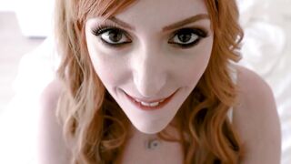 Classy redhead Lauren Phillips fucks stepson POV style