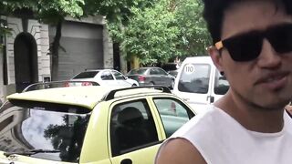 LecheLatinos.com - Straight Latino's first gay bareback experience in a wild fuck ses