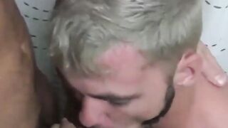 BarebackGayPorno.com - Handsome Aaron Daniels gets fucked intensely by muscular Broga
