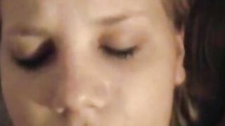 Horny Blonde Sucking Cock And Having Sex In The Morning